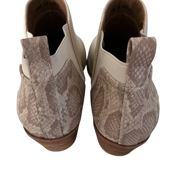 DOLCE VITA Womens Sher Snakeprint Leather Ankle Boots Booties Pointed Toe Sz 9.5 - Picture 7 of 7